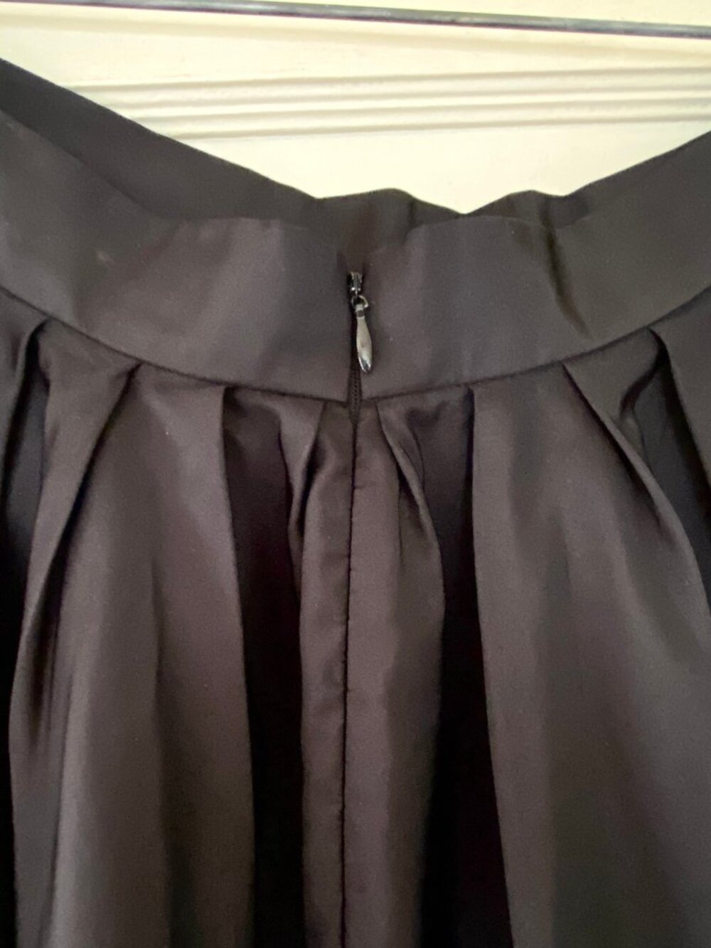 Ralph Lauren Black Label Silk Taffeta Maxi Long A Line Skirt Size 6 - Picture 2 of 3